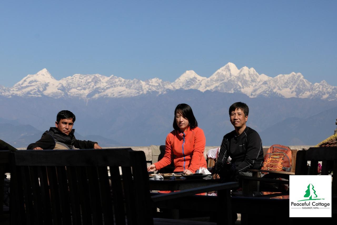 Peaceful Cottage & Cafe Du Mont Nagarkot Eksteriør billede
