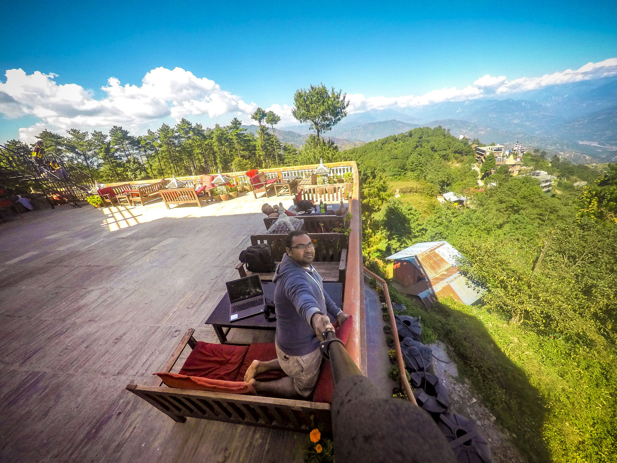 Peaceful Cottage & Cafe Du Mont Nagarkot Eksteriør billede